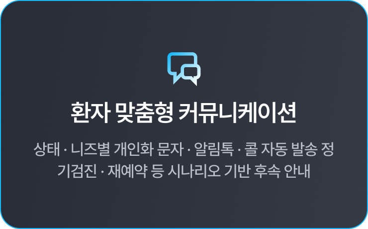 환자 맞춤형 커뮤니케이션
