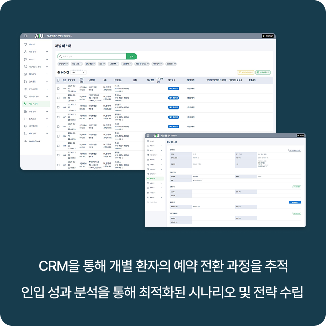 CRM 대시보드